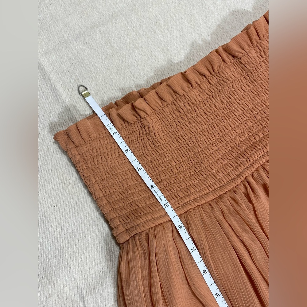 Anthropologie Smocked Sheer Maxi Skirt NWT - Picture 11 of 12